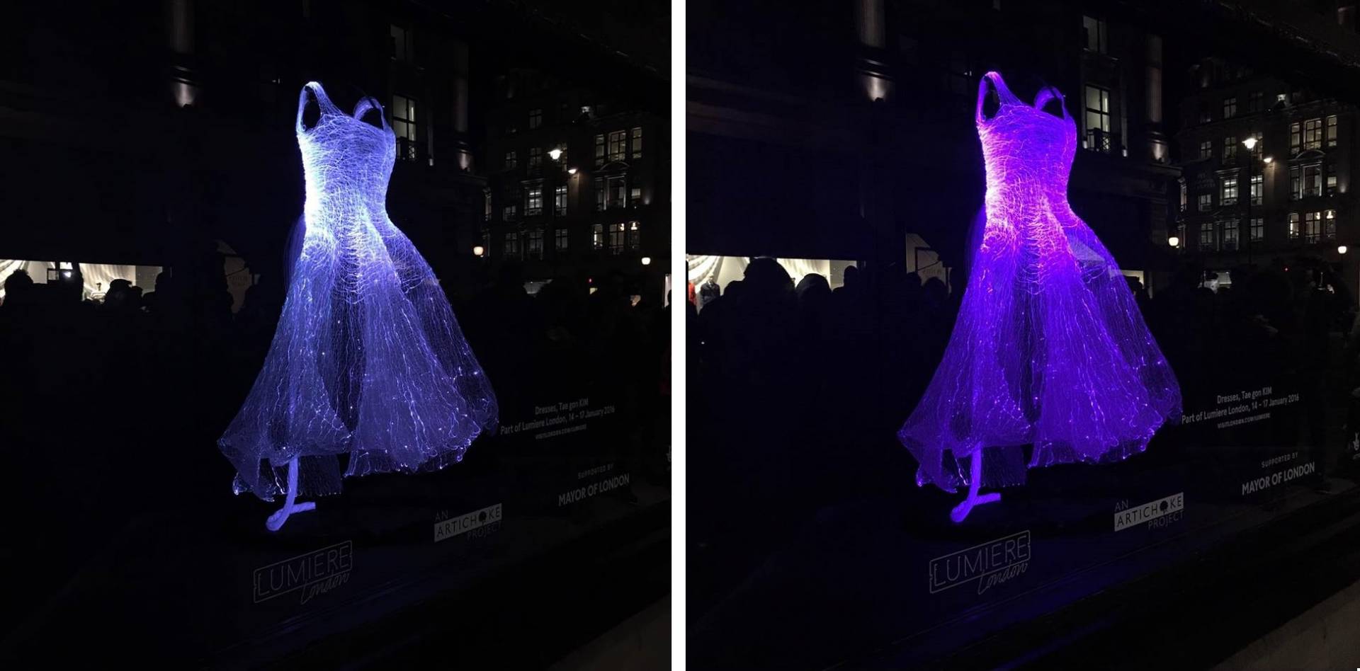 Dresses, Tae gon KIM @ Great Malbourough Street, for Lumiere London