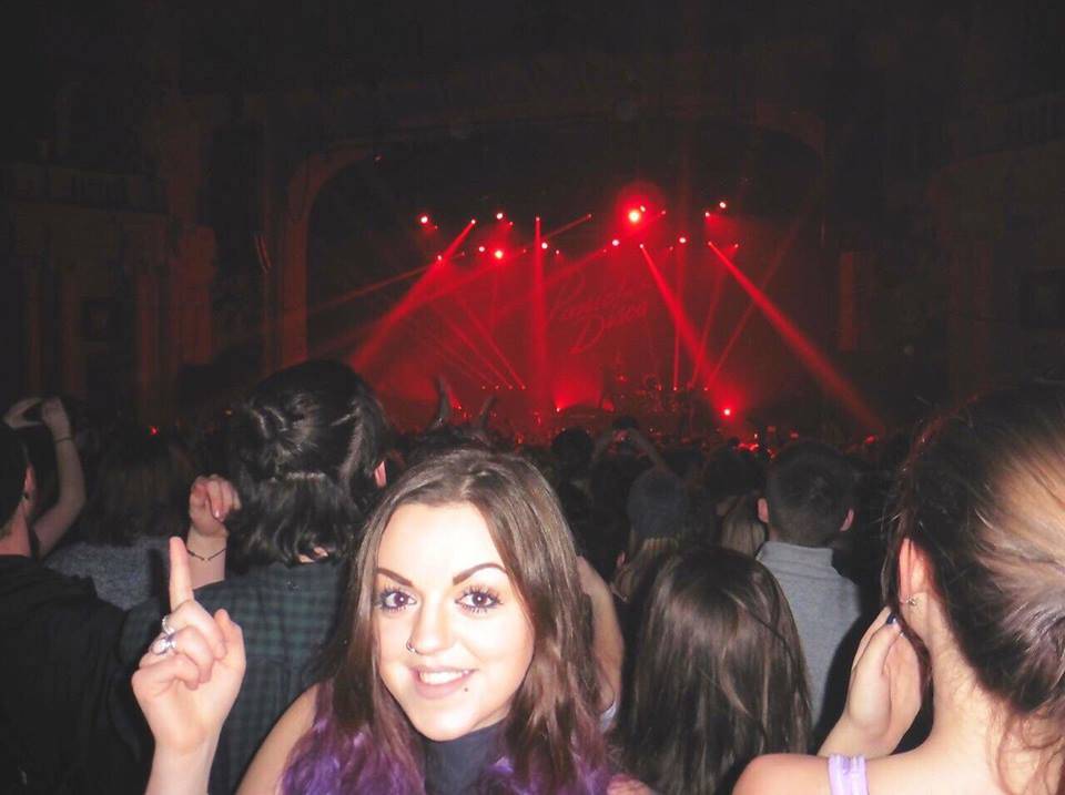 My face watching 'Panic! At The Disco' crowd @ O2 Academy Brixton