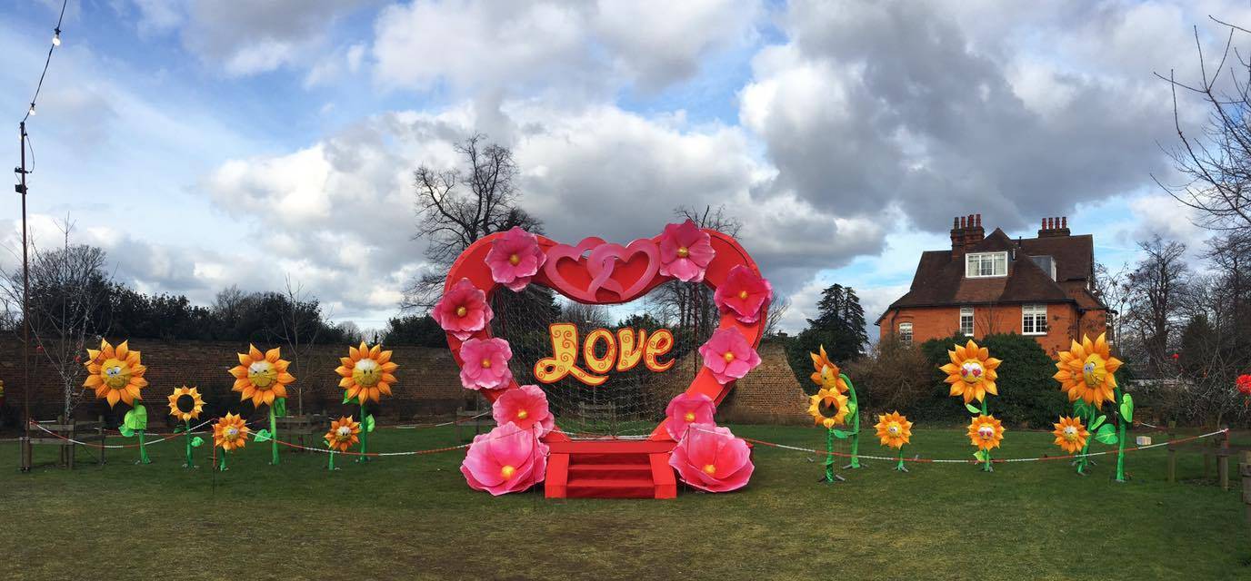 'Love' lights up London for the Magical Lantern Festival @ Chiswick House & Gardens