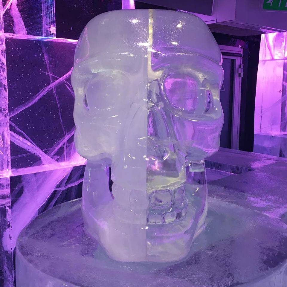 Ice Skull @ Ice Bar, London
