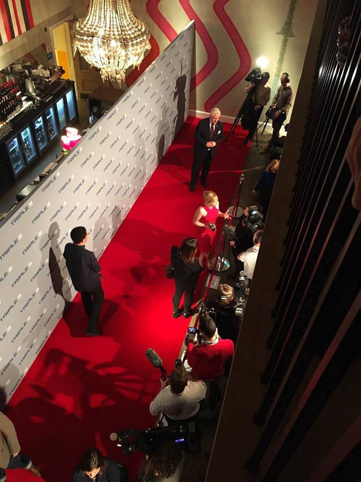 Kate Winslet on the Rad Carpet at the Ham Yard Hotel, for the Triple 9 Movie UK Gala Screening
