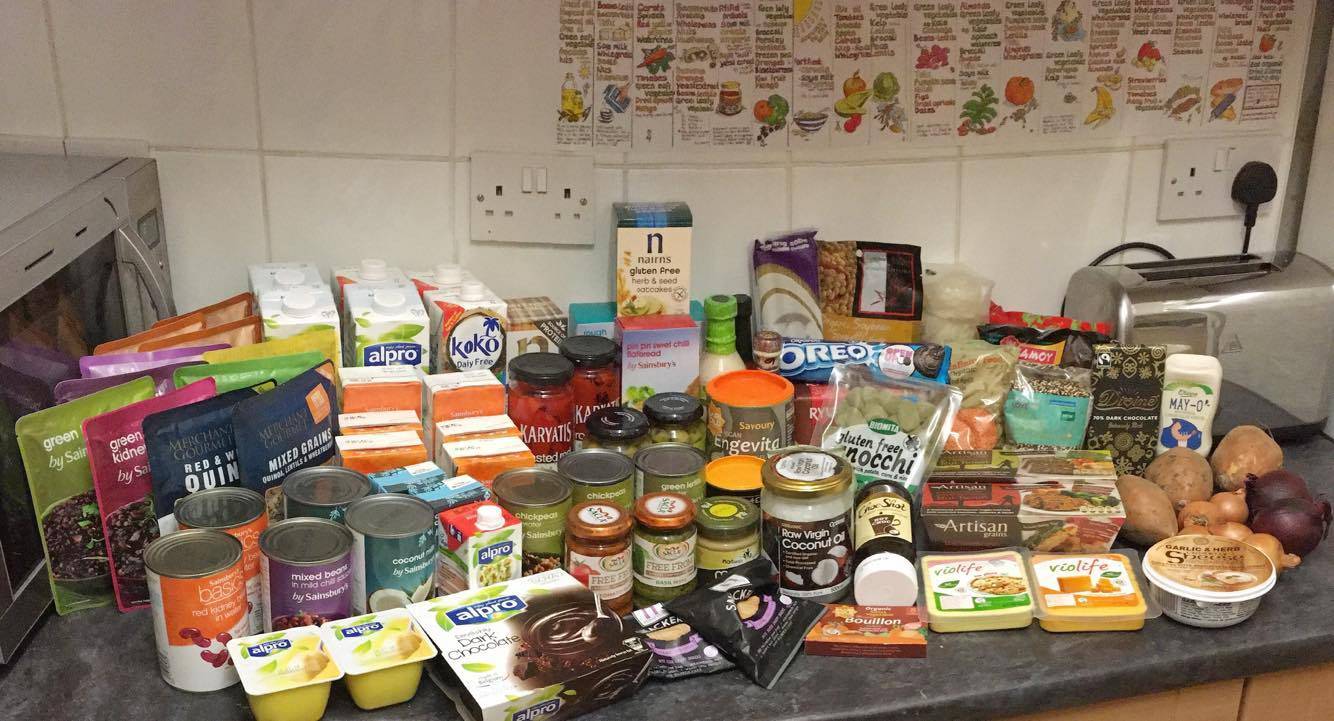 My first Vegan food shop for Veganuary
