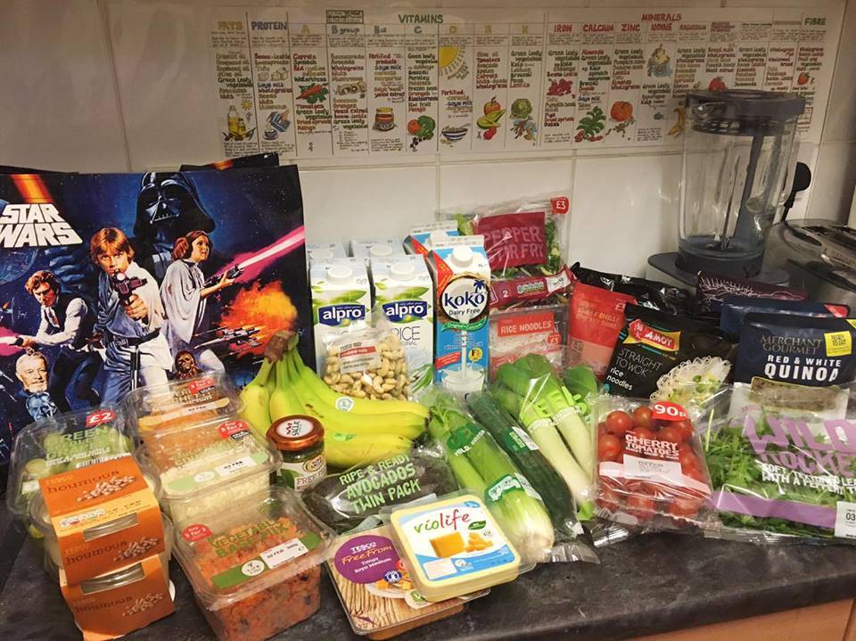 My last Vegan food shop at the end of Veganuary (and beyond!)