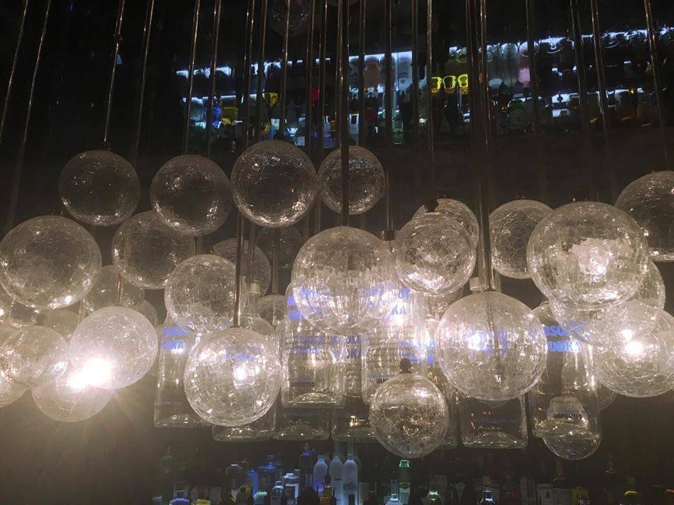 Absolut Bottles & Lightbulbs @ Ice Bar, London